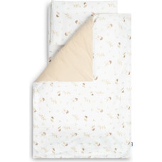 Sensillo TWO ELEMENT BEDDING + BEDSHEET SPARROW 100X135 CM