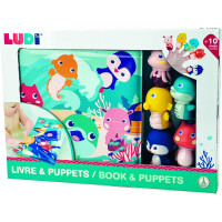 LUDI Книжка для купания и куклы L40018