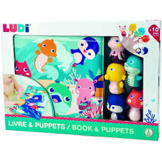 LUDI Книжка для купания и куклы L40018