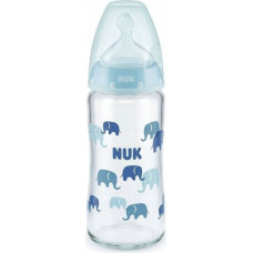 NUK 1410 GLASS BOTTLE 240 TEMPERATURE INDICATOR 0-6 527905, 745121 TURQUOISE