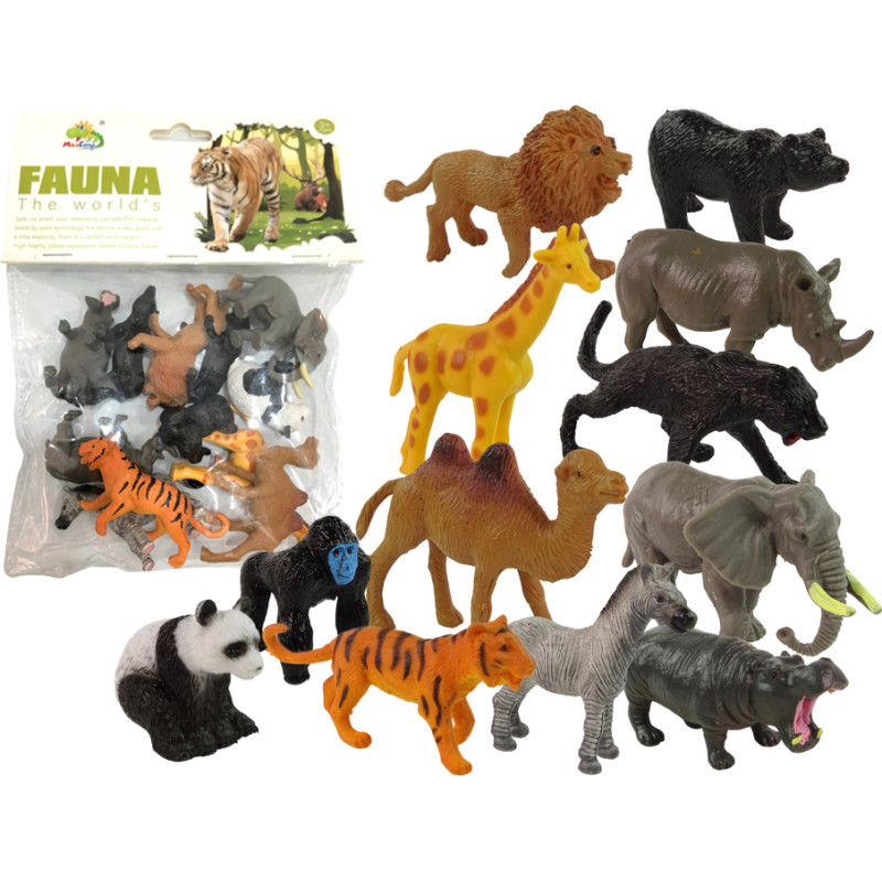 ZWIERZĘTA ZOO 12 SZTUK