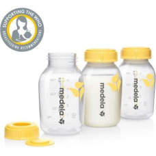 Medela 0074  Medela Breastmilk Storage Bottles 150ml - Pack Of 3