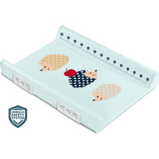 Sensillo Stiffened Changing Pad WITH SAFETY SYSTEM - Hedgehogs mint 70 cm