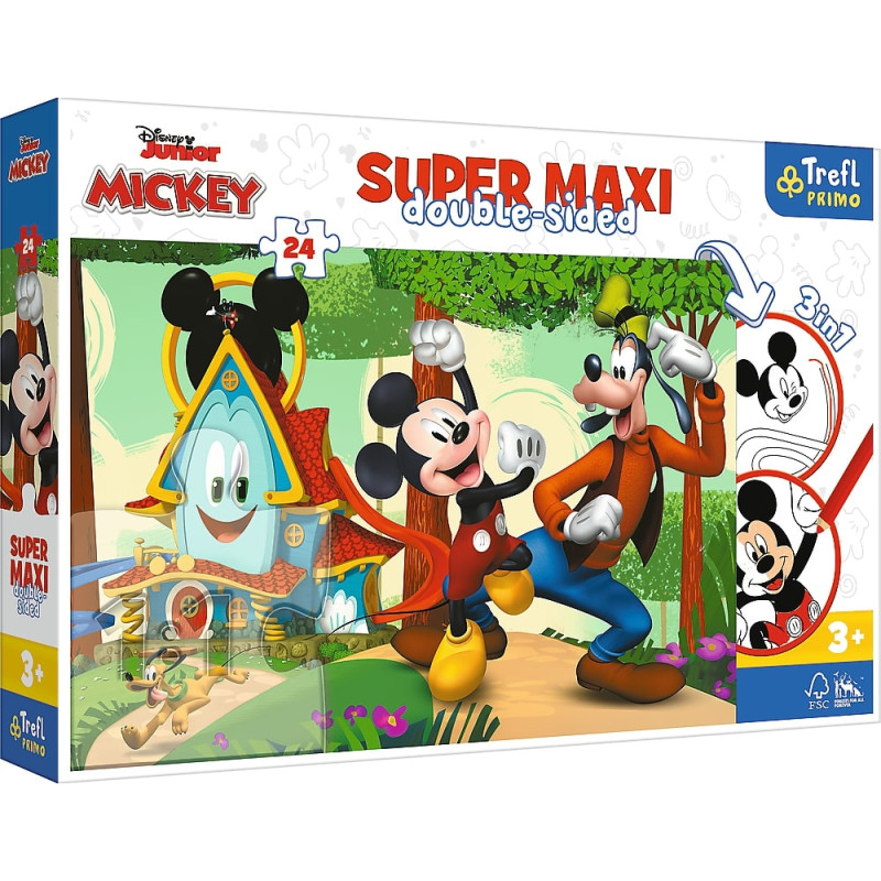 MICKEY WESOŁY DOMEK SUPER MAXI *24*