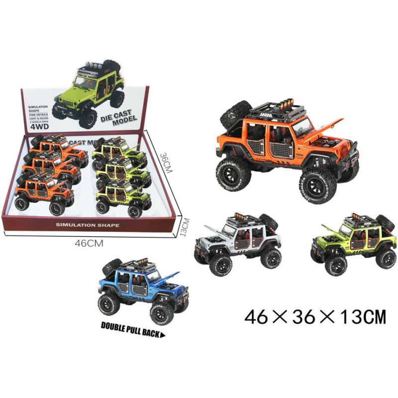 Gazelo Toys Car - 64039 - with sound & light - OFF ROAD