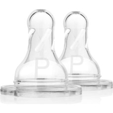 Dr.browns 292 Preemie Flow Silicone Narrow Nipple, 2-Pack