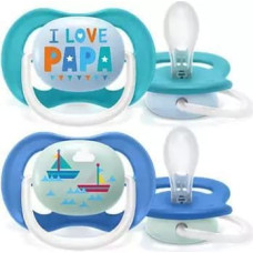 Philips Avent SCF080/03 PACIFIER ULTRA AIR 6-18 BOY