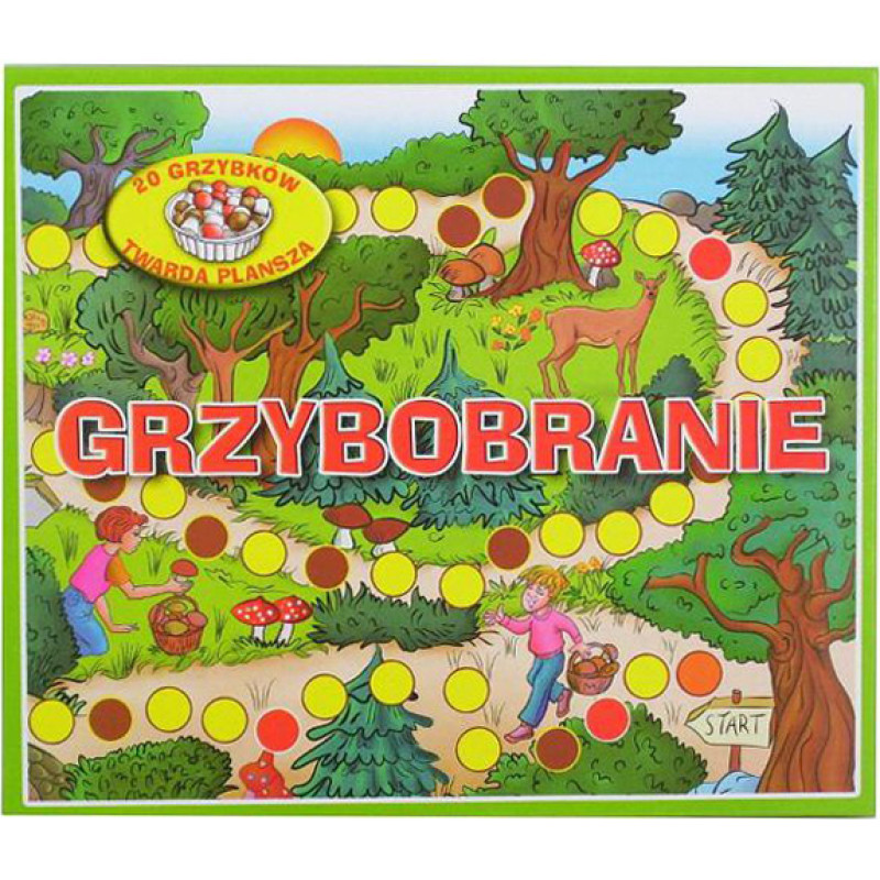 GRA GRZYBOBRANIE, WĘŻE I DRABINY