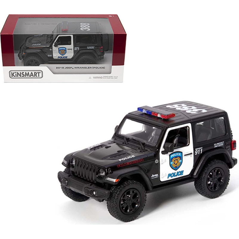 2018 JEEP WRANGLER POLICJA 1:34