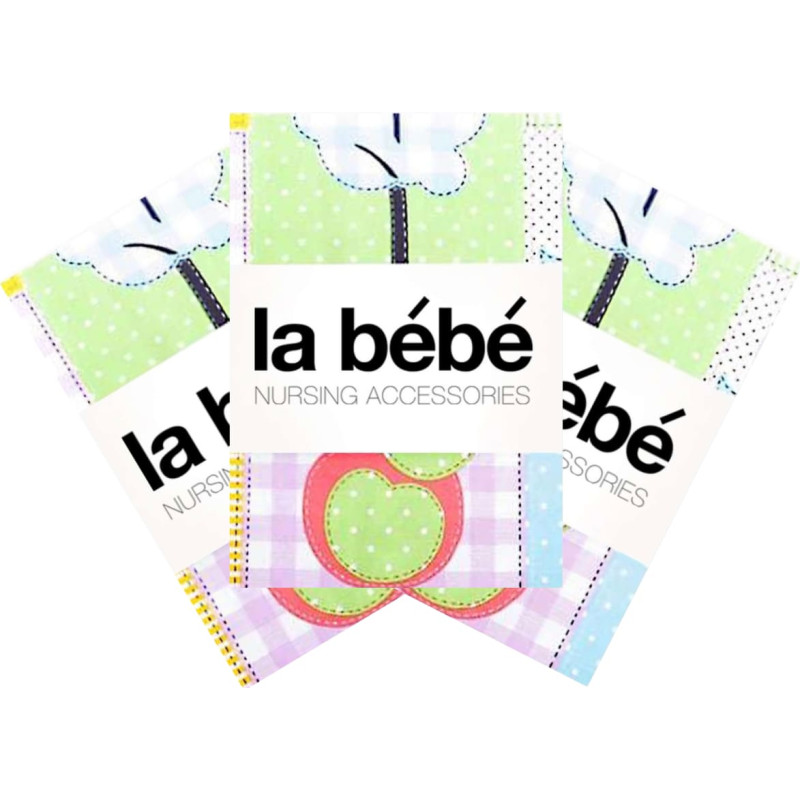 La Bebe ™ Set 75x75(3) Art.39323 Kokvilnas/Satīna Autiņu komplekts 75x75 cm - 3 gb.