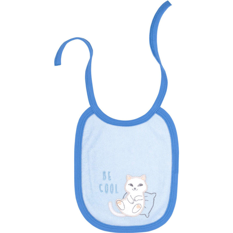 Bembi Bib Art.SL8-400 Blue  Bērnu priekšautiņš