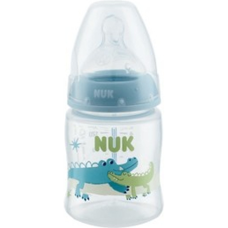 NUK 0516 BUT.150ML TEMPERATURE INDICATOR 0-6 527892, 743875 BLUE