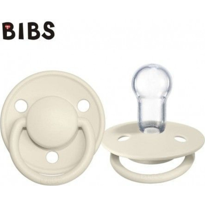 Bibs 1010216 silicone pacifer IVORY 0-36 DE LUX