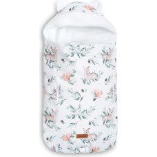 Sensillo ROMPER BAG FOR CAR SEATS AND PRAMS DEERS WHITE