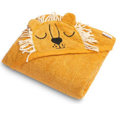 Sensillo SOFT BATH TOWEL LION 90X90 YELLOW