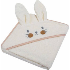 Duet Baby Bathing cover - 327 - TERRY - ANIMALS II - BUNNY - size 80x80- ECRU