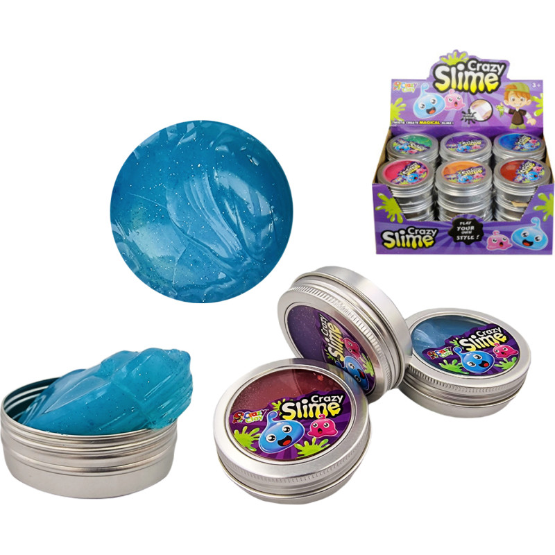 MASA MAGICZNA SLIME W METALOWEJ PUSZCE