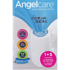 Angelcare Abakus CONTAINER + 5 CLASSIC ANGELCARE DIAPER REFILLS