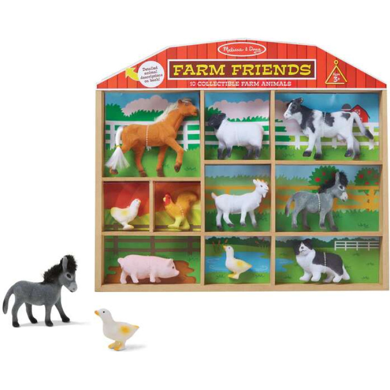 Melissa And Doug Melissa&Doug Farm Friends Set Art.10594 Lauku dzīvnieku komplekts