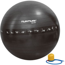 Tunturi Võimlemispall TUNTURI Gymball 55cm anti-burst, must