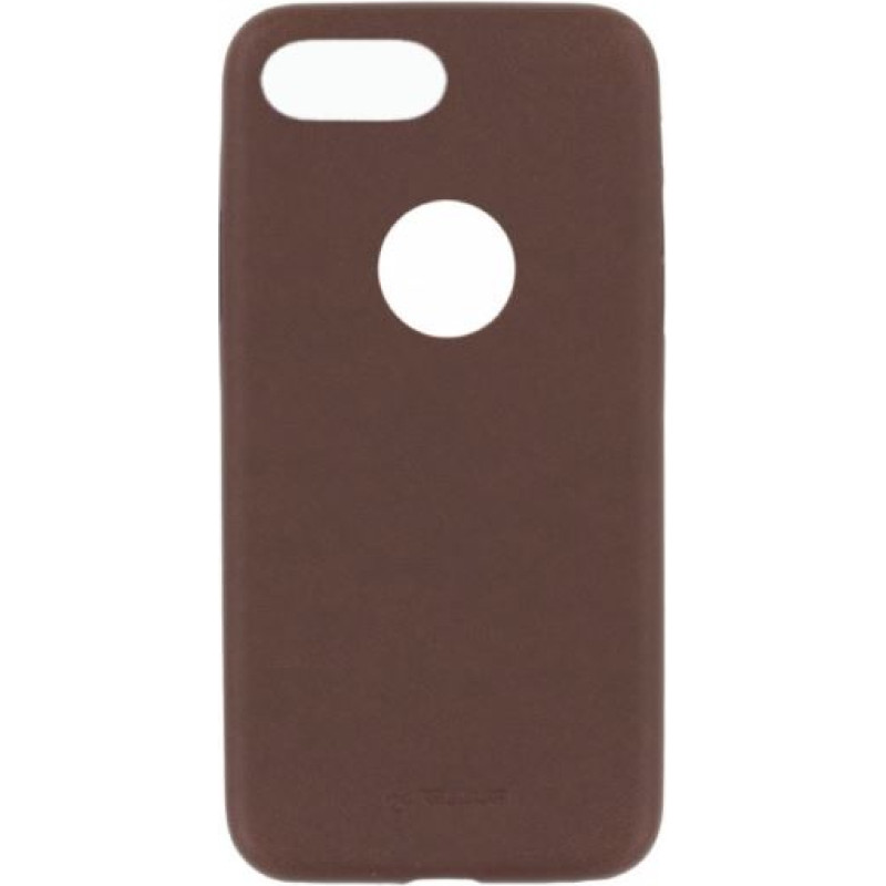 Tellur Cover Slim Synthetic Leather for iPhone 8 Plus brown