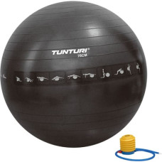 Tunturi Võimlemispall TUNTURI Gymball 75cm anti-burst, must