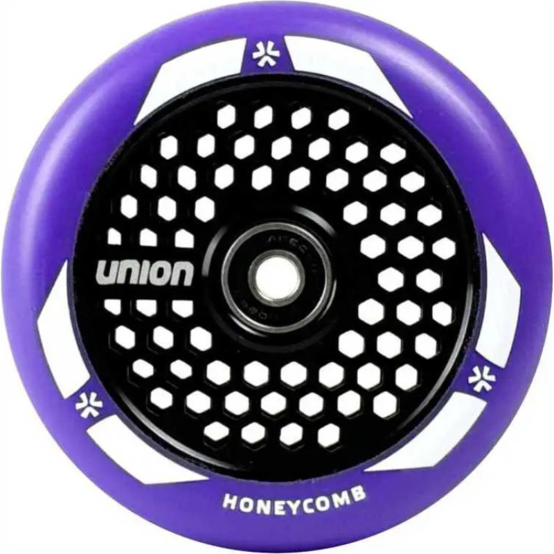 Union Ratas tõukerattale UNION Honeycomb Pro Scooter Wheel 110mm, lilla/must