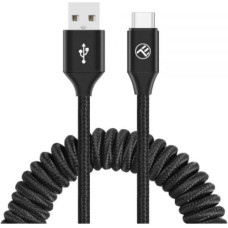 Tellur Data Cable Extendable USB to Type-C 3A 1.8m Black