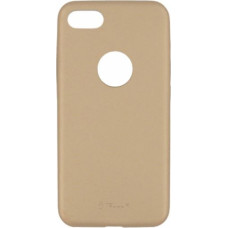 Tellur Cover Slim Synthetic Leather for iPhone 8 gold