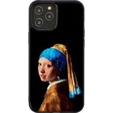 Ikins case for Apple iPhone 12/12 Pro girl with a pearl earring