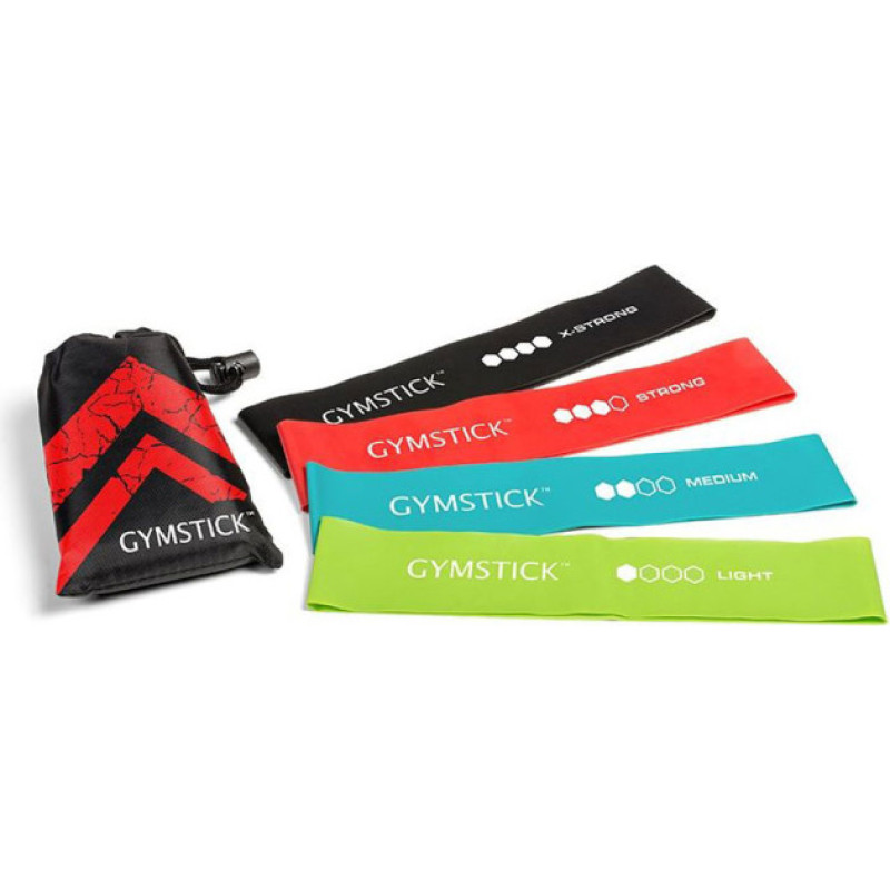 Gymstick Venituskumm GYMSTICK Mini Band Set 4 tugevust