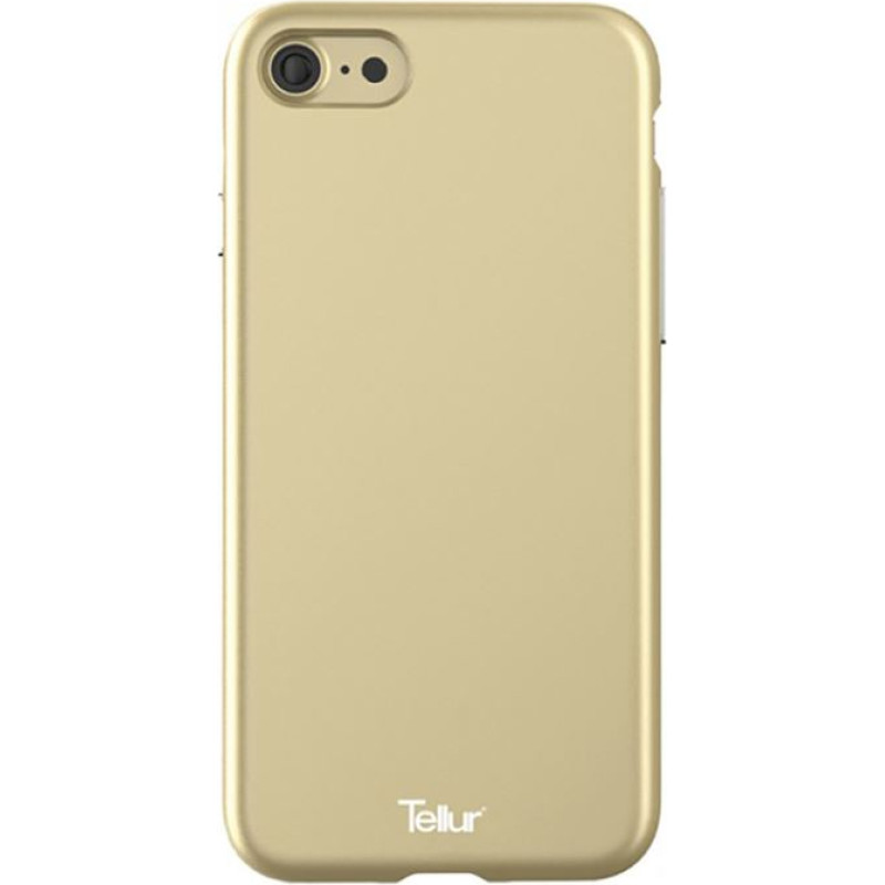 Tellur Cover Premium Soft Solid Fusion for iPhone 7 gold