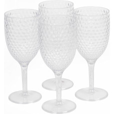 Cambridge CM07655EU7 Fete Diamond 4pcs wine glass set clear