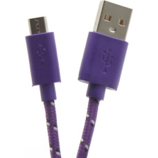 Sbox USB->Micro USB 1M USB-1031U purple