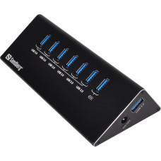 Sandberg 133-82 USB 3.0 Hub 6+1 Ports