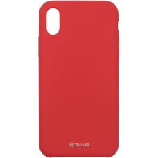 Tellur Cover Liquide Silicone for iPhone XS red