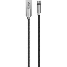 Devia Storm Series Zinc Alloy Android cable (5V 2.1A,1M) black