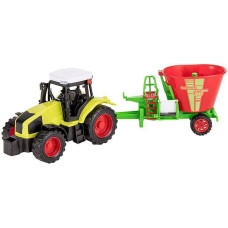 Minikid 527201 TRAKTOR Z NAPĘDEM+PASZOWÓZ