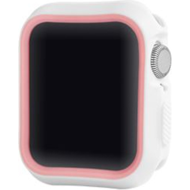 Devia Dazzle Series protective case (44mm) for Apple Watch white pink