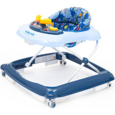 Minikid Baby Walker - 53265 - with steering wheel - OCEAN - DARK BLUE