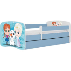 Kocot Kids Bed babydreams blue frozen land without drawer with mattress 140/70