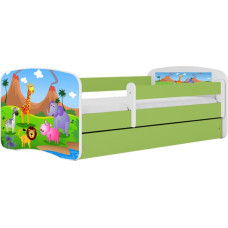 Kocot Kids Bed babydreams green safari without drawer with mattress 180/80