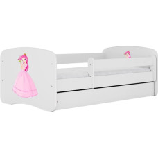 Kocot Kids Bed babydreams white princess with drawer with mattress 160/80