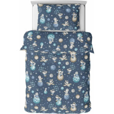 Ankras Cover set -  2 pcs - 120x90, 40x60 - LITTLE PRINCE - NAVY BLUE