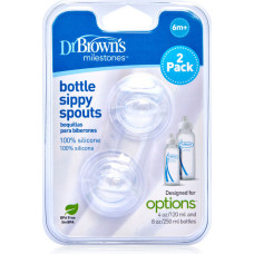 Dr.browns SR210 Narrow Options+ Bottle Sippy Spout, 2-Pack