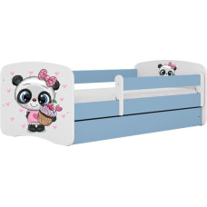 Kocot Kids Bed babydreams blue panda with drawer with mattress 180/80