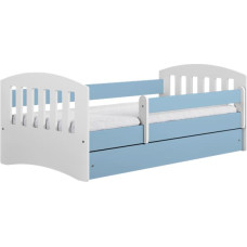 Kocot Kids Bed classic 1 blue with drawer with mattress 160/80