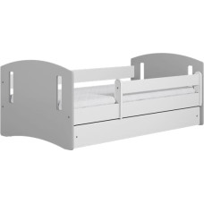 Kocot Kids Bed classic 2 mix grey with drawer with mattress 180/80