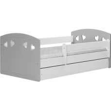 Kocot Kids Bed Julia mix grey with drawer with mattress 140/80