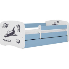 Kocot Kids Bed babydreams blue nasa without drawer with mattress 140/70